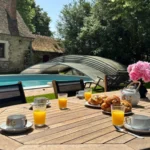Maison avec piscine gérée par notre conciergerie vacances L’Instant Clef.